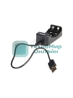 Устройство зарядное B-50USB Ni-Cd/Ni-MH (2хAA/2хAAA/1х9В) индикатор зарядки питание от USB кабель MicroUSB-USB в комплекте ФАZА 5038806