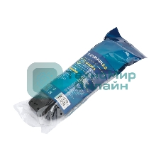 Сетевой фильтр Гарнизон 2.0 EPS-5-B-5, 5 р, 10А, 5 м, ур.защиты 2+, черный, пакет