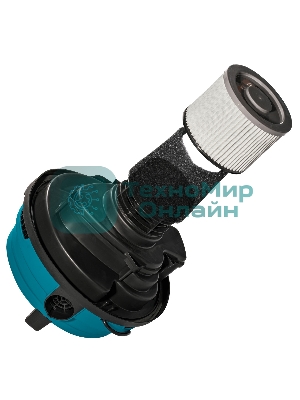 Пылесос строительный Bort BSS-2460-Storm синий, 440/2400 Вт, уборка сухая/влажная, пылесборник мешок/контейнер, 60 л