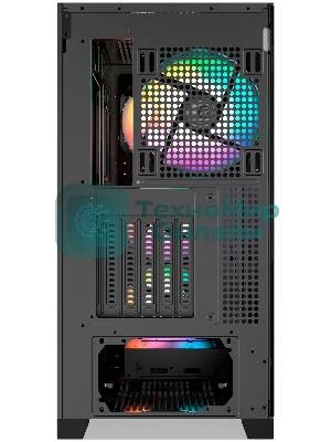 Компьютерный корпус без блока питания Case Raijintek AGOS MAX-MS4, Midi-Tower, TG, 4x140мм ARGB, 2xUSB 3.0 + 1xUSB Type-C, E-ATX, ATX, mATX, mITX черный