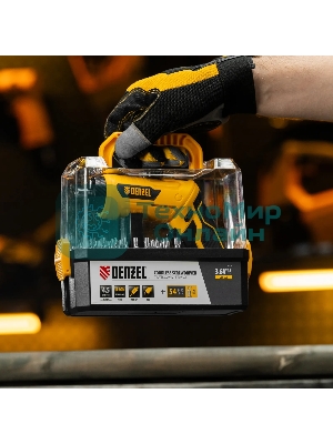 Отвертка аккумуляторная Denzel CSH-3.6, 54 биты, Li-Ion, 3,6 В