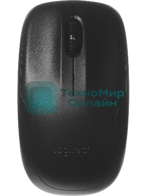 Комплект клавиатура+мышь Logitech MK220 беспроводной, USB, 1000 DPI, чёрный