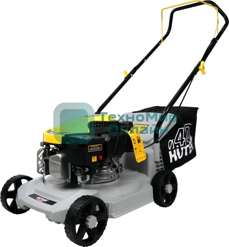 Газонокосилка бензиновая Huter GLM-420LT Grey