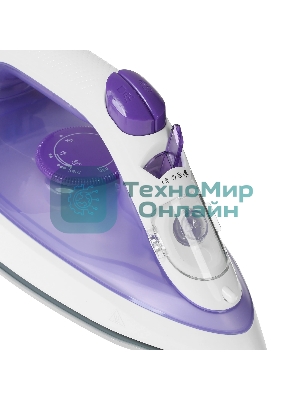 Утюг Braun TexStyle1 SI1080VI фиолетовый/белый, 2000 Вт, 25 г/мин, 130 г/мин, 220 мл