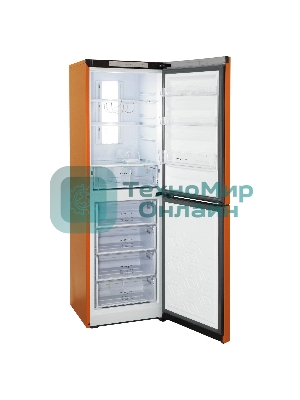 Холодильник Бирюса Б-T940NF оранжевый двухкамерный 210/130 л морозилка снизу, No Frost
