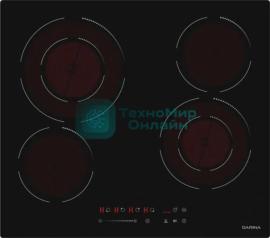 Варочная панель Darina 6Р Е 327 B черный