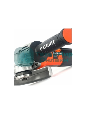 Угловая шлифовальная машина PATRIOT AG 120Mвибро, пылезащищенная. 720 Вт, Диск 125 мм, 11000 об/мин