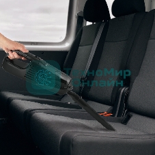 Пылесос автомобильный Vitek VT-1850(BK) 90 Вт/Моющийся фильтр.