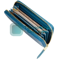 Кошелек женский Piquadro Blue Square PD1515B2R/OT3 синий петроль натур.кожа