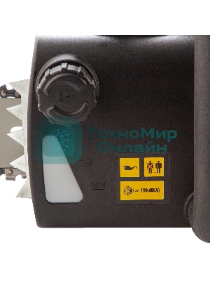 Пила цепная электрическая Denzel EDS-2200, 2,2кВт, продольная, шина 45 см, шаг 3/8, паз 1,3 мм, 62 зв