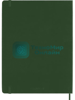 Блокнот Moleskine CLASSIC QP093K15 XLarge 190х250 мм 192 стр. пунктир твердая обложка зеленый