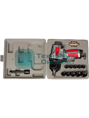 Ударный пневмогайковерт FUBAG IW900 + набор головок 100195