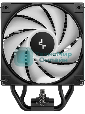 Кулер для процессора DEEPCOOL AG500 BK ARGb V2 черный 120мм алюминий+медь 1900rpm 29.4db 40pin 240W 160мм