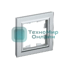 Рамка 1-м BRITE РУ-1-БрА алюм. IEK BR-M12-K47