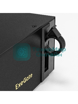 Источник бесперебойного питания ExeGate ServerRM UNL-800.LCD.AVR.2SH.3C13.USB.2U 800VA/480W, Color LCD, AVR, 2*Schuko+3*C13, USB, 2U, установка в стойку, черный