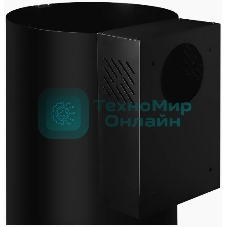 Вытяжка Kuppersberg VORTEX B ширина 40 см, отвод/рециркуляция, 800 м3/час, электронное сенсорное управление, 5 скоростей, светодиодное освещение 2х1 Вт, металлические жироулавливающие фильтры, угольный фильтр KF-ES (опция), 42 дБ, черный