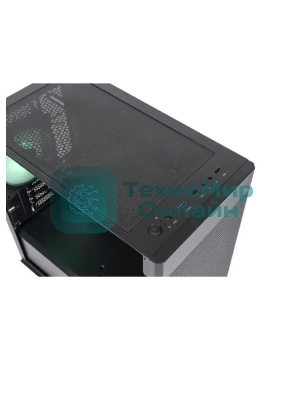 Компьютерный корпус mATX Eurocase M08 ARGB черный без БП закаленное стекло USB 3.0