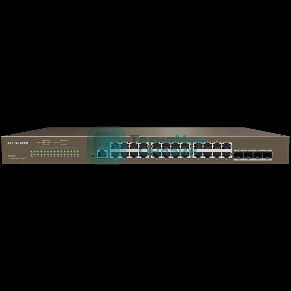 Коммутатор IP-COM G5328F 24PORT 10/100/1000+ 4PORT SFP