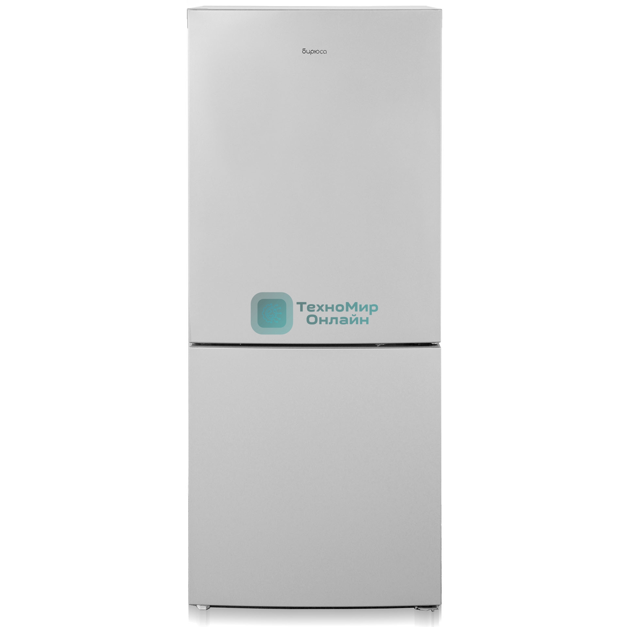 Холодильник Бирюса M6141 металлик двухкамерный 165/60л морозилка снизу