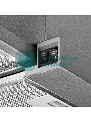 Встраиваемая вытяжка Kuppersberg SLIMTURBO 60 X, ширина 60 см, отвод/рециркуляция, 1500 м3/час, механическое управление, 3 скорости, освещение 2х2 Вт, металлические жироулавливающие фильтры, угольный фильтр KF-ES (опция), 63.4 дБ, обратный клапан, шхвхг:55.2x25.5x28см, нержавеющая сталь