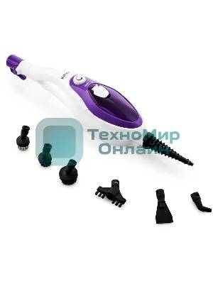 Швабра паровая Kitfort KT-1004-4 1500Вт фиолетовая