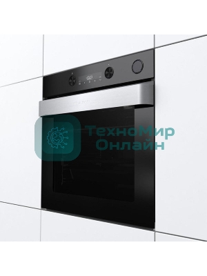 Встраиваемый духовой шкафКоллекция: Ora-Ito, Тип: независимый, Габаритные размеры (ВxШxГ), см: 59.5 х 59.5 х 56.4, : черный, Количество режимов: 11, Тип очистки: паром AquaClean, Телескопические направляющие: на 1 уровне