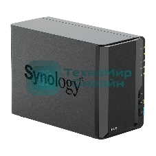 СХД настольное исполнение Synology 2BAY NO HDD DS225+