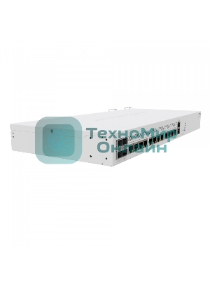 Маршрутизатор Mikrotik CCR2116-12G-4S+ Cloud Core Router 2116-12G-4S+ with Amazon Annapurna Labs Alpine v3 AL73400 CPU (16-cores, 2GHz per core), 16Gb RAM, 4xSFP+ cage, 13xGbit LAN, M.2 PCIe slot, RouterOS L6, 1U rackmount case, Dual PSU