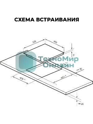 Варочная панель LEX EVH 430A BL