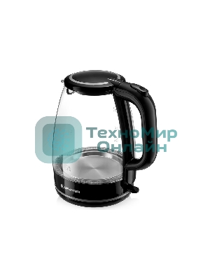 Чайник электрический BRAYER BR1030, 2200 Вт, 1.7 л, стек л,корп,автоотк л,при.закип,подсвет