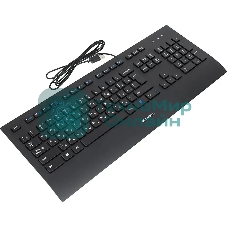 Клавиатура проводная Logitech Keyboard K280E (920-005215) USB черный