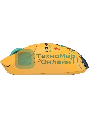 Мышь беспроводная/проводная A4Tech Bloody R72 Ultra желтый, 20000 dpi, радиоканал, USB-C, кнопки - 7