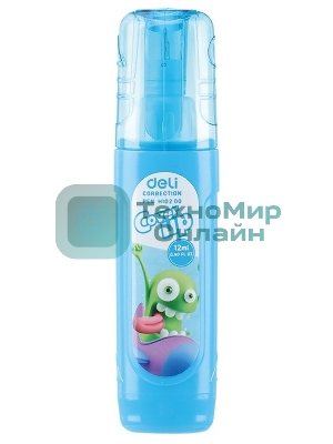 Ручка корректор Deli Cover UP EH10200 шариковый белый 12мл