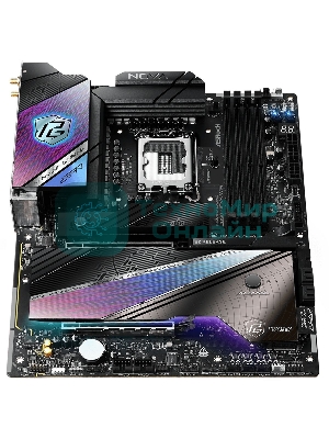 Материнская плата ASRock Z890 Nova WiFi, LGA 1851, Intel Z890, 4xDDR5, 4xSATA, 6xM.2, 1xPCIe 5.0 x16, 1xPCIe 4.0 x16, 1xPCIe x4, 1xHDMI, 2xThunderbolt 4, 1x5Gb LAN, 1x2.5Gb LAN, 4xUSB-A 3.2 Gen 2, 4xUSB-A 3.2 Gen 1, 2xUSB 2.0, 7.1, ATX