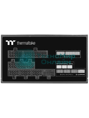 Блок питания Thermaltake Toughpower GF A3 (PS-TPD-0650FNFAGE-H), 650Вт, 80 PLUS Gold, 120мм, модульный, черный