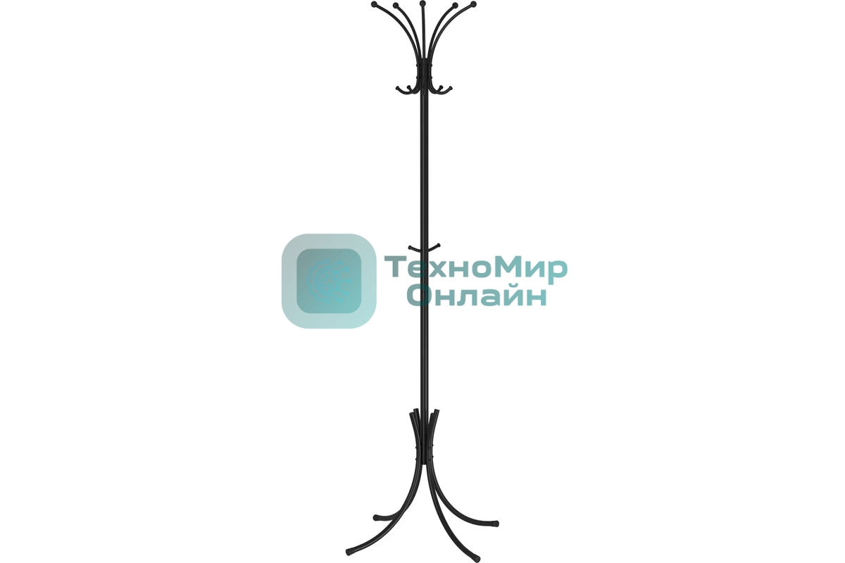 Вешалка напольная ЗМИ Корона стойка черный ВНП 366