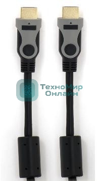 Кабель Smartbuy (К-332-70) HDMI-HDMI VER.1.4B A-M/A-M 2 FILTERS 3M GOLD
