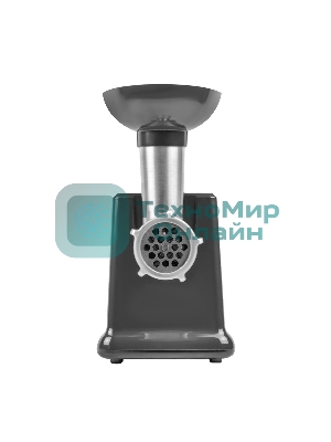 Мясорубка электрическая CENTEK CT-1626 черный, 2000 Вт, 2.0 кг/мин, реверс, защита от перегрузки, насадки - 6