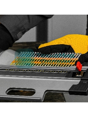 Гвозди Denzel для пнев. нейлера (оцинк.), длина - 65 мм, диам. - 2,9 мм, 2000 шт.