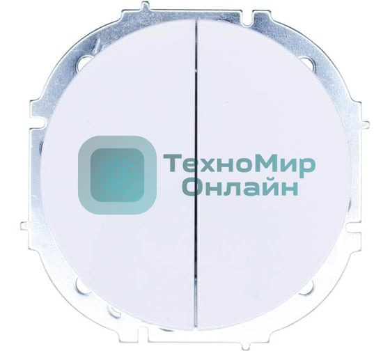 Выключатель 2-кл. LEZARD СП OSEN 10А IP20 механизм, бел. 743-0288-101