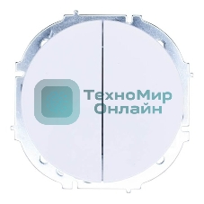 Выключатель 2-кл. LEZARD СП OSEN 10А IP20 механизм, бел. 743-0288-101