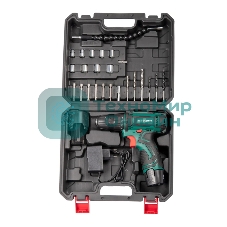 Дрель-шуруповёрт FAVOURITE DC 1202 PROMO SET, 12 В, 2 Ач, 22 Нм, щеточный