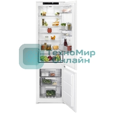 Встраиваемый холодильник Electrolux ENS6TE19S белый (двухкамерный)