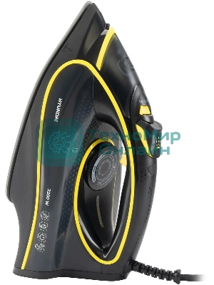 Утюг Hyundai H-SI01560 3200 Вт черный/желтый