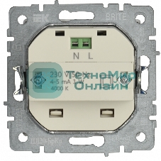 Подсветка светодиодная встраиваемая IEK BRITE ПЛ20-БрКр (BR-FL20-K10) бежевый