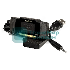 Веб-камера ExeGate GoldenEye C270 HD 1280x720, 30 кадр/с, USB Type-A, микрофон (шумоподавление), универсальное крепление