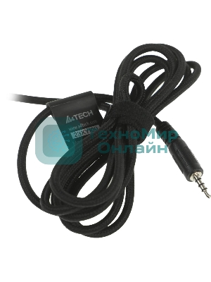 Гарнитура A4Tech Fstyler FH200i серый, проводная