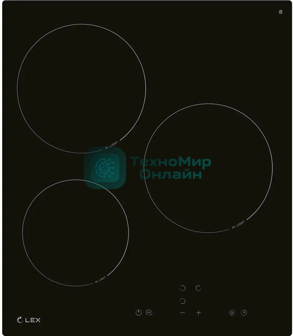 Варочная панель LEX EVH 430A BL