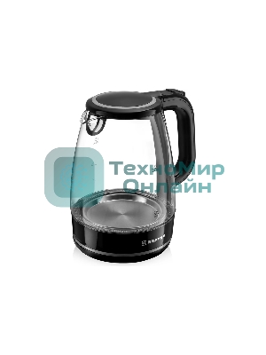 Чайник электрический BRAYER BR1030, 2200 Вт, 1.7 л, стек л,корп,автоотк л,при.закип,подсвет