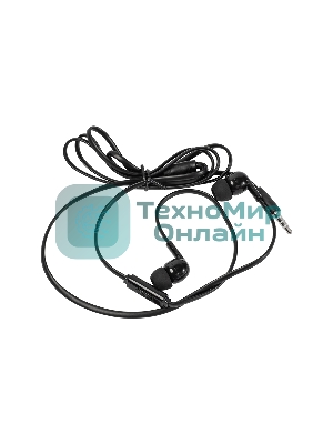 Проводные наушники Harper HV-106 черный, вкладыши, проводной